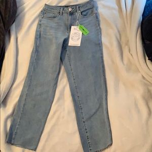 High rise jeans